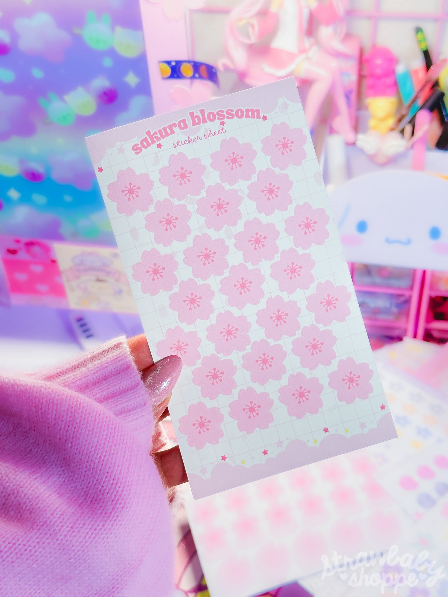 Sakura Blossom Sticker Sheet