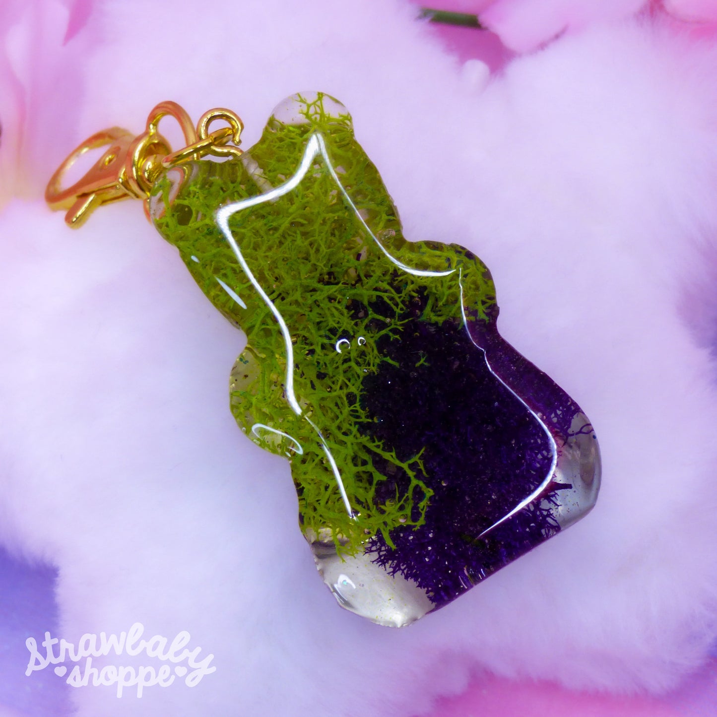 Moss Bear Charm