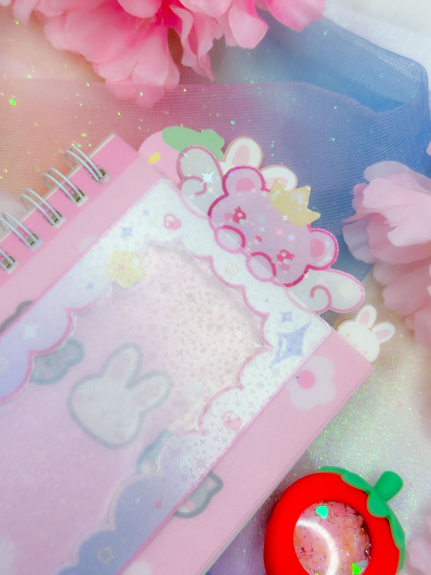 Cosmic Portal - Holographic Kawaii Bookmark