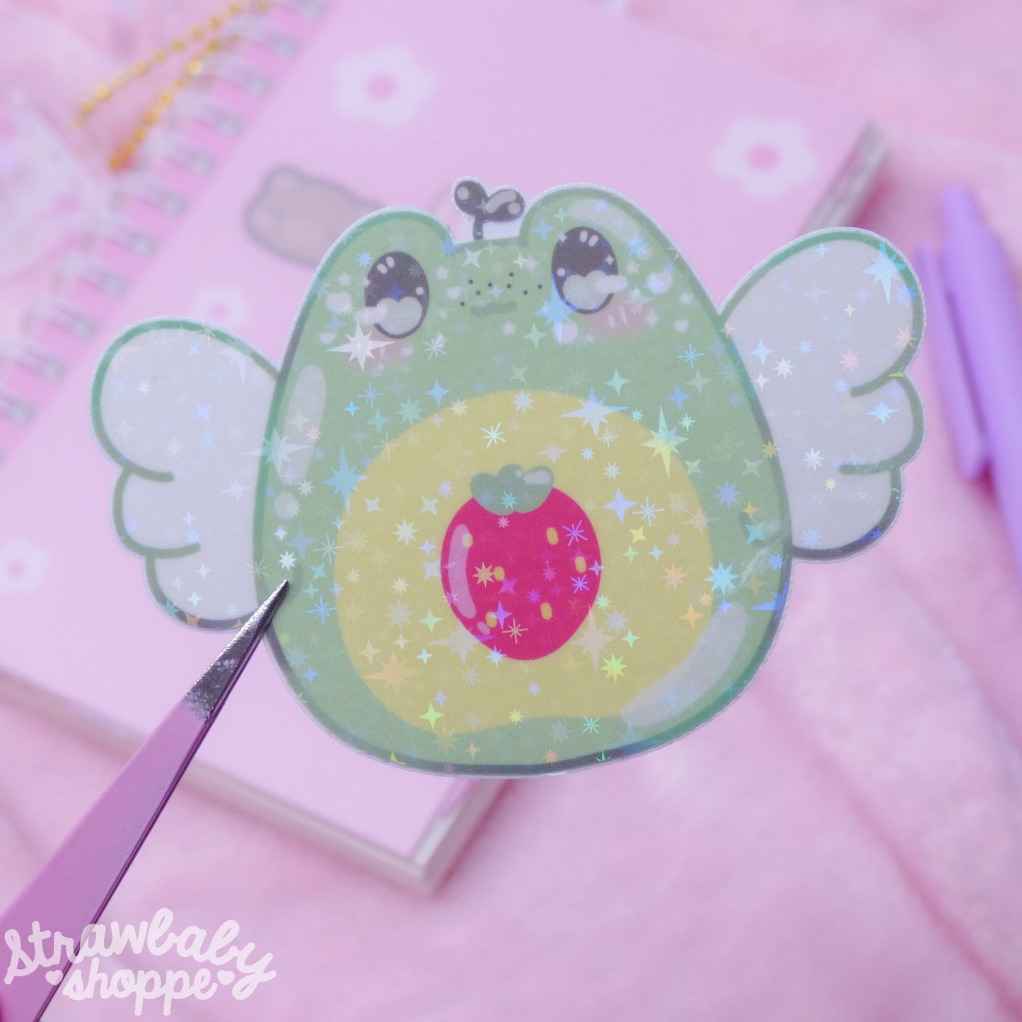 Froggie Fairy (New Version) Holo Sticker