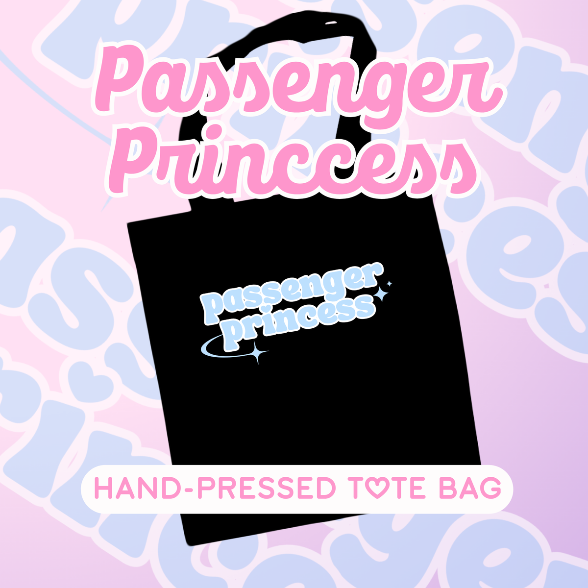 Passenger Princess - Kawaii Tote Bag