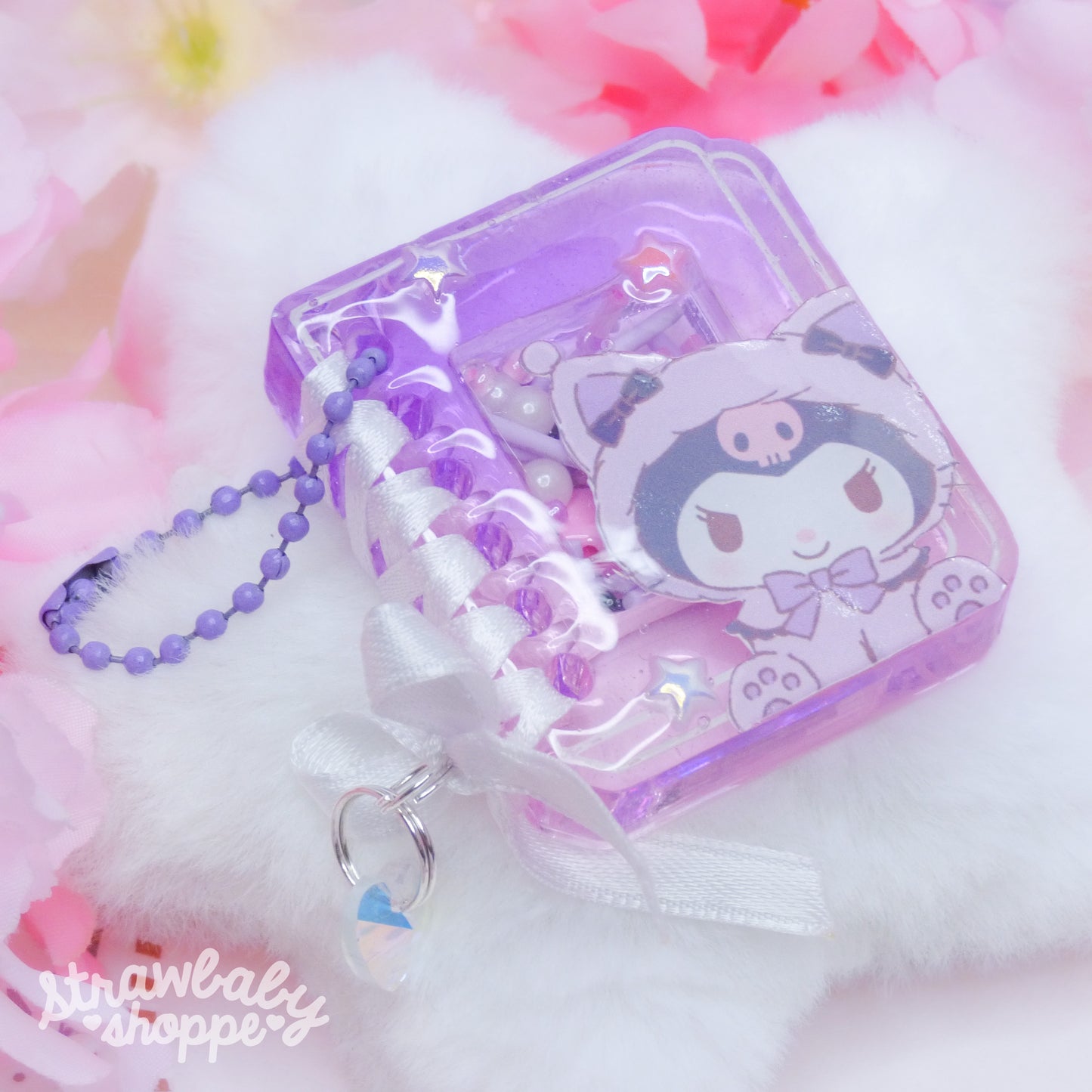 Kitty Kuromi Laced Shaker Charm