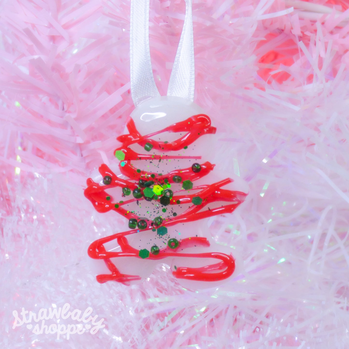 Treecake Man Whipped Ornament