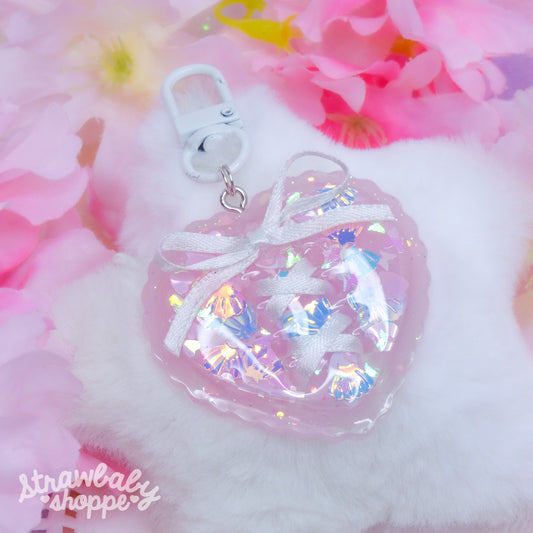 Laced Heart Charm (M)