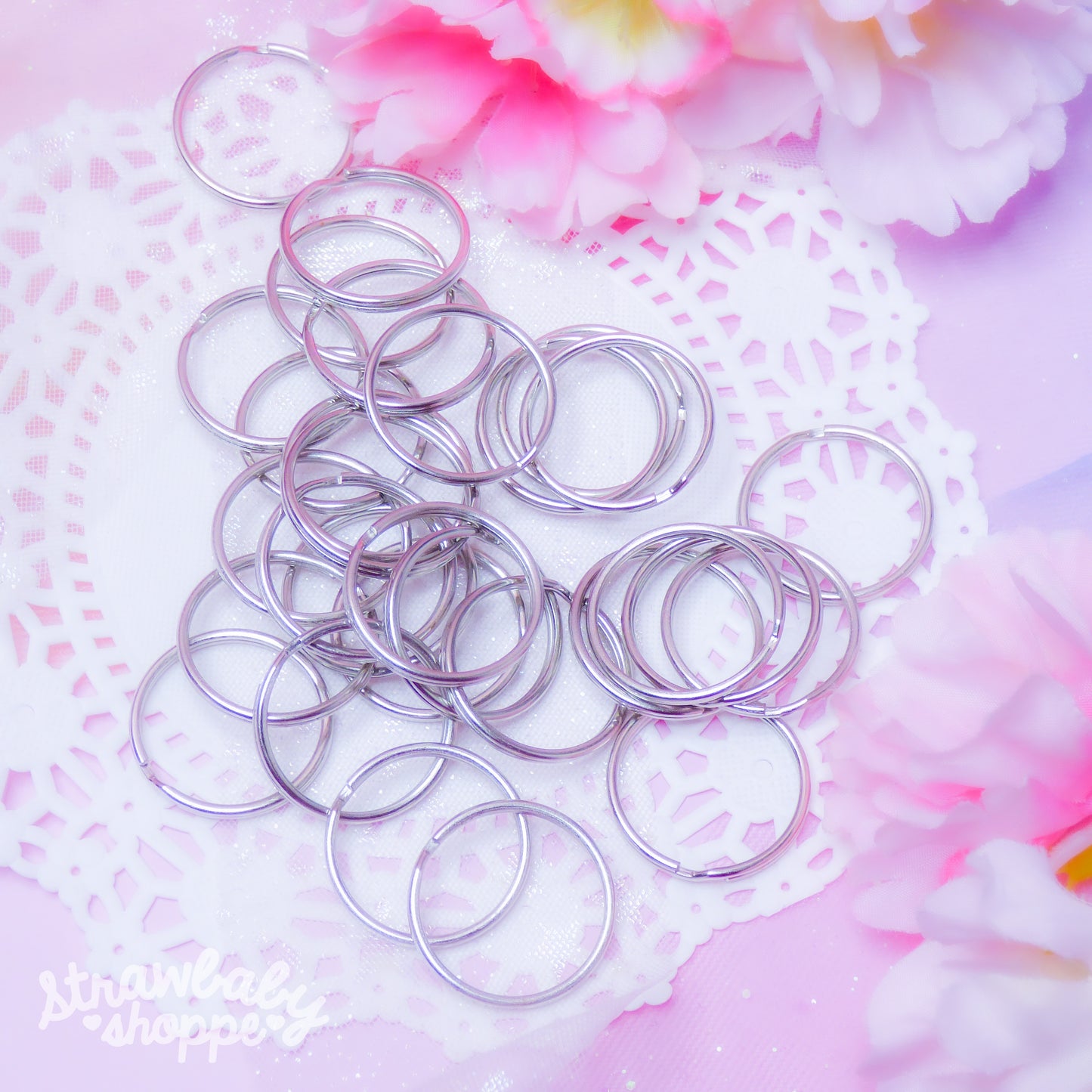 Silver Keyrings - Destash