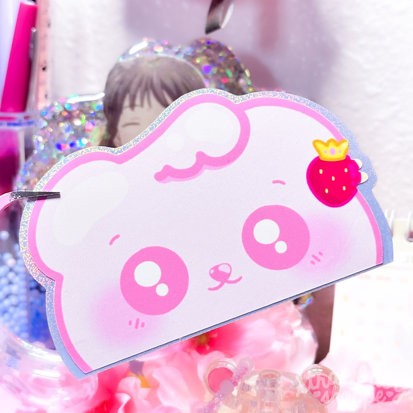 mushi peeker vinyl sticker