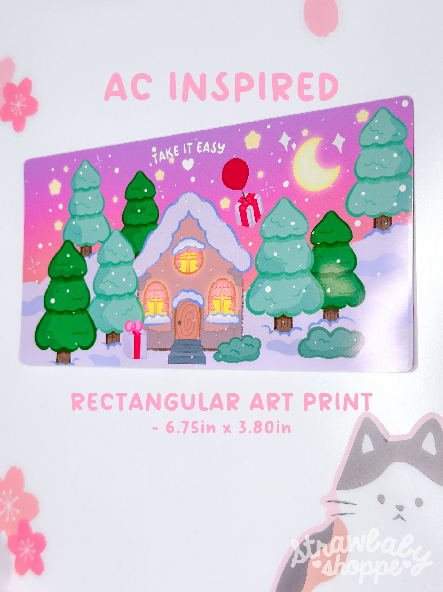 Take It Easy - Rectangular Art Print