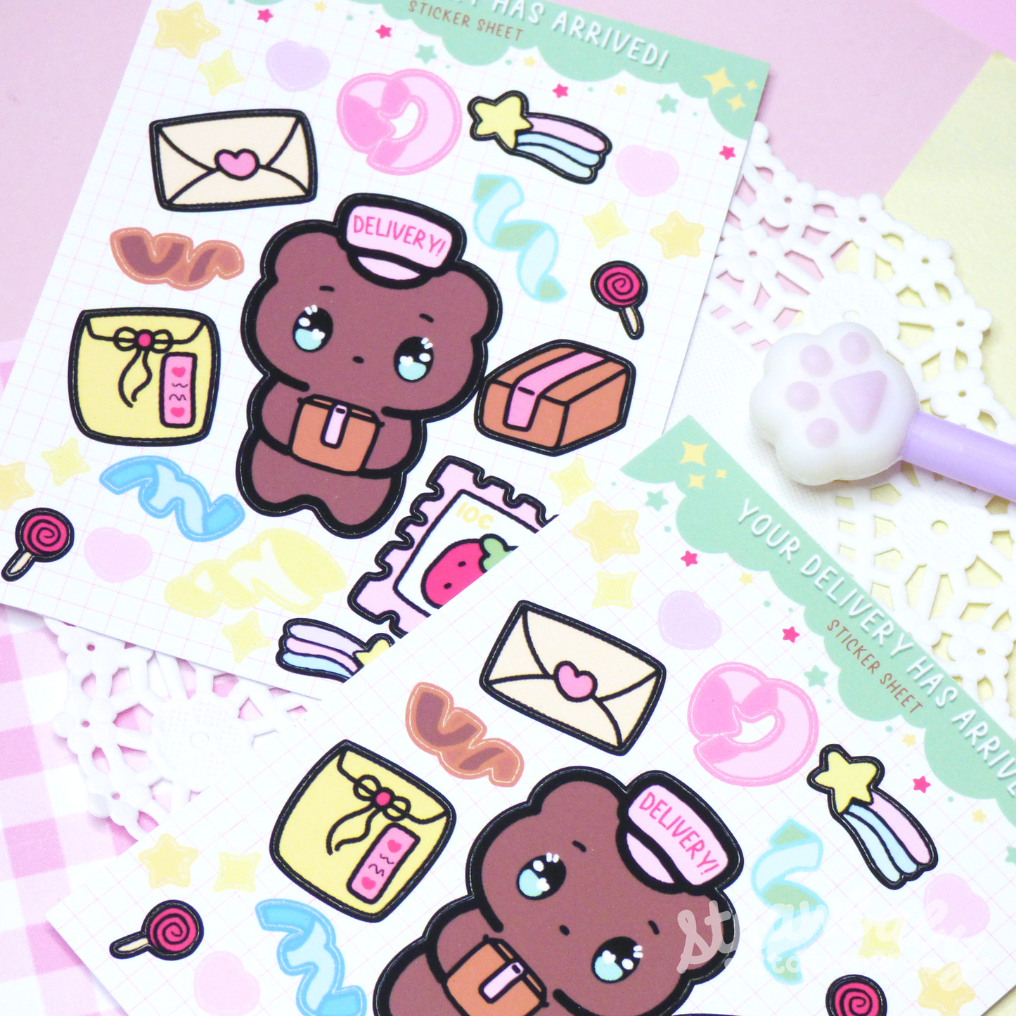 Kiwi's Delivery - Sticker Sheet