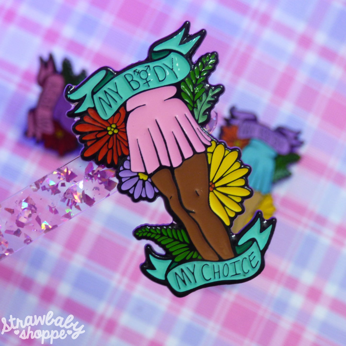 "My Body, My Choice" Enamel Pin