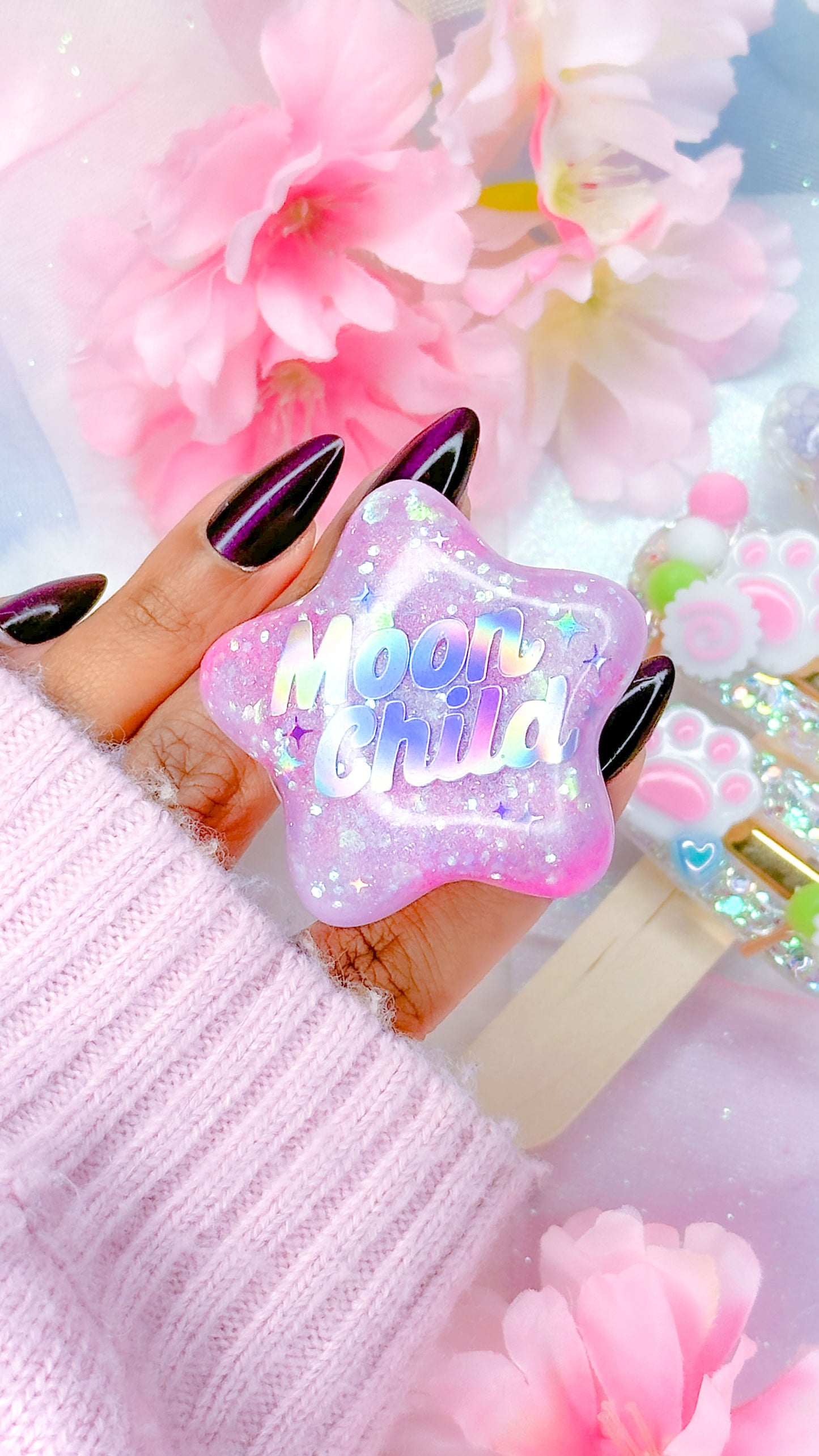Moon Child (Glow in the Dark) - Chubby Puffy Star Poppie