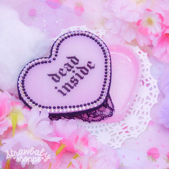 Dead Inside Laced Trinket Box