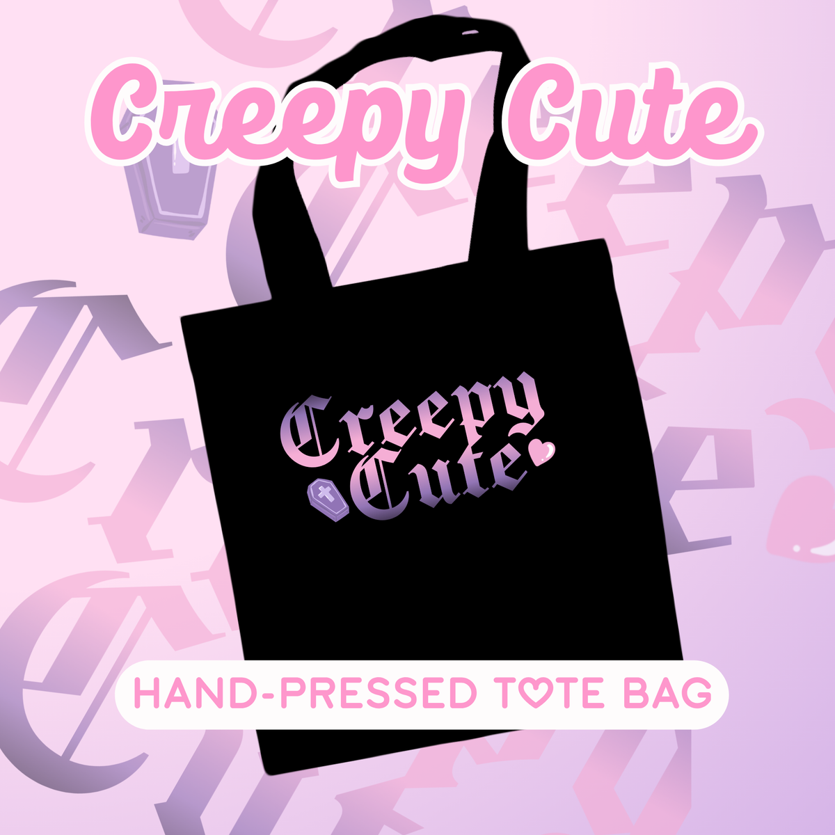 Creepy Cute - Kawaii Tote Bag