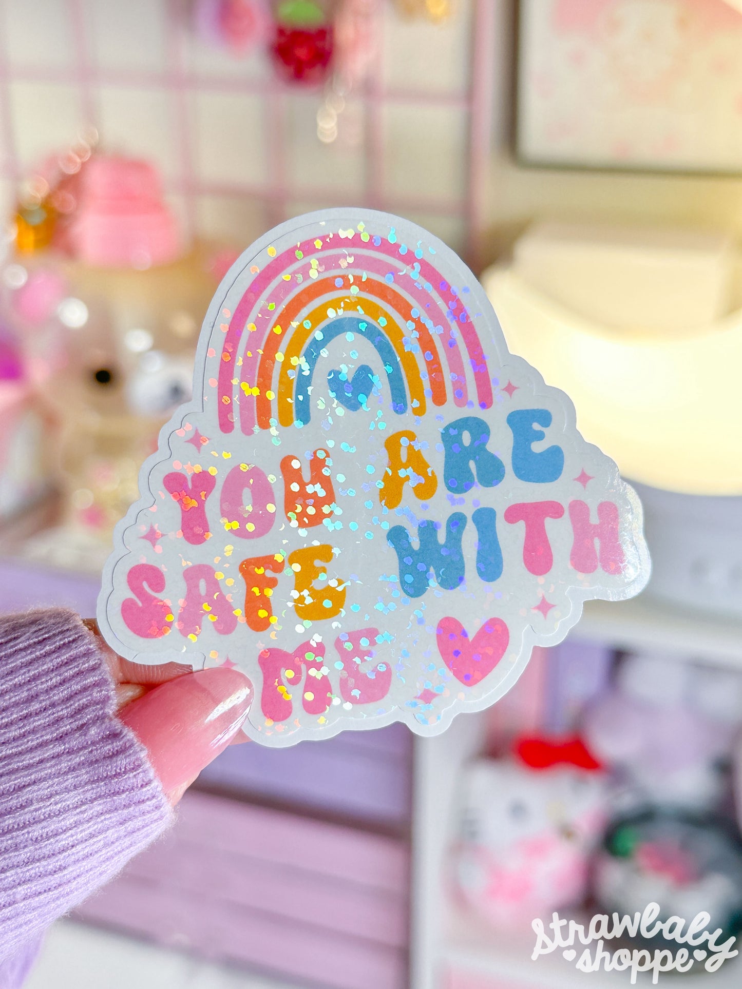 Safe With Me Sticker