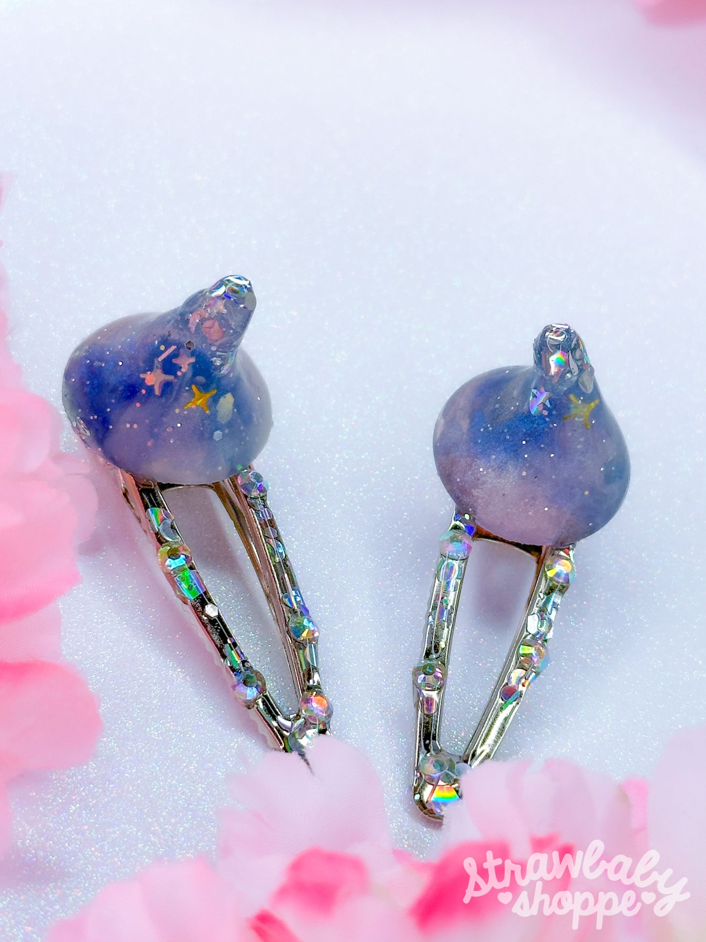 Karma - Short Horn Hair Clips