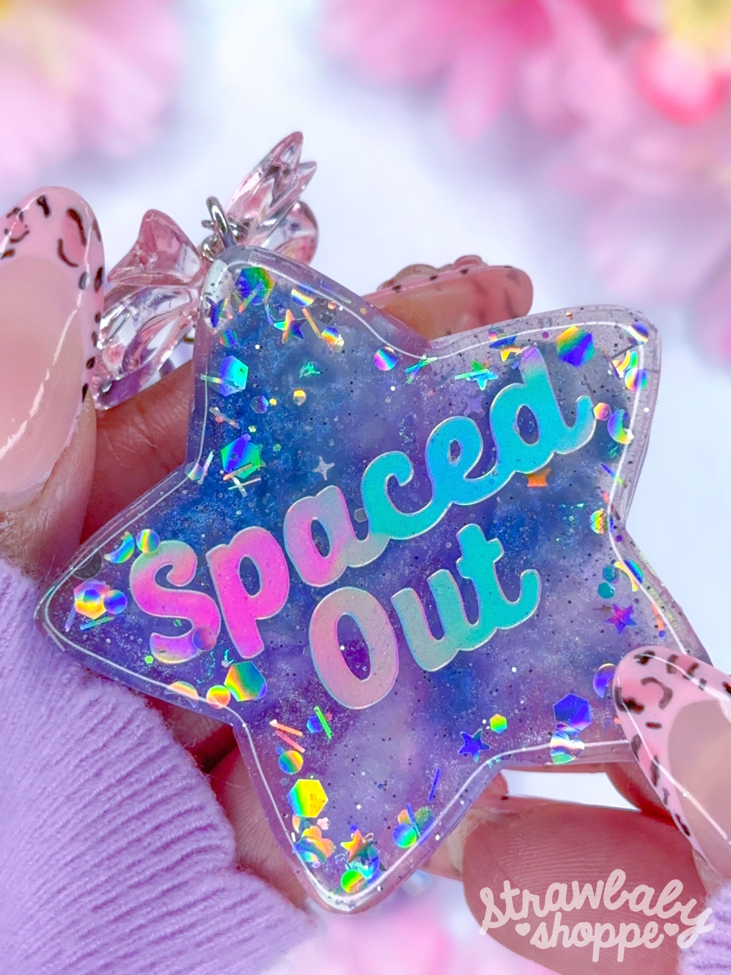 The Cosmos - Resin Charm Keychain