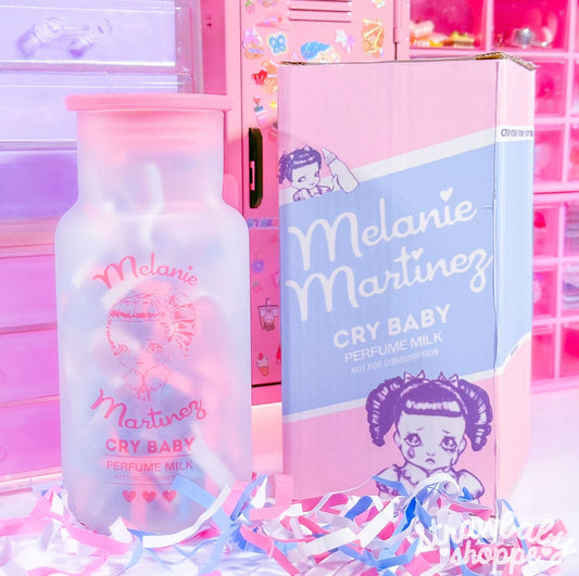 SOLD OUT! [Final Restock! <3] Crybaby Perfume Inspired Bottle - Blue or Pink (Made to Order)