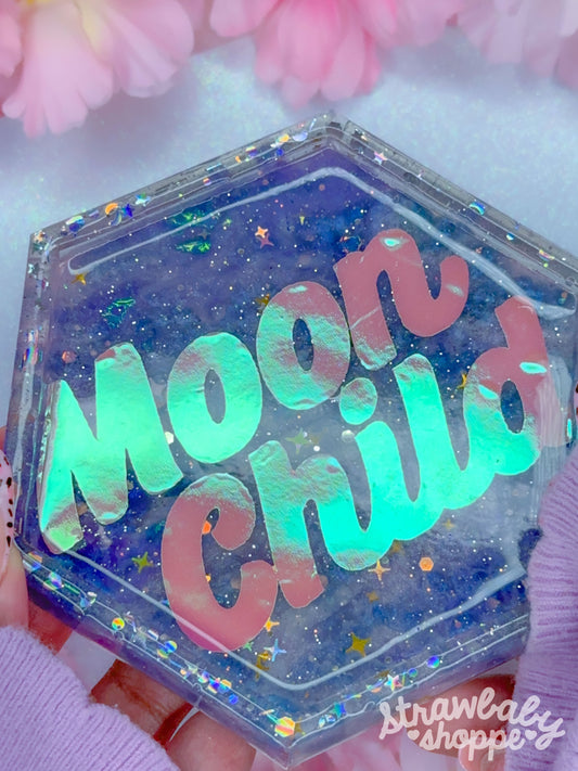 Moon Child - Aurora Color Shift Trinket Dish/Tray