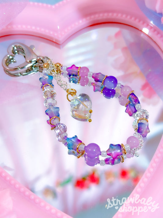 Child of the Universe - Handmade Beaded Charm Loop