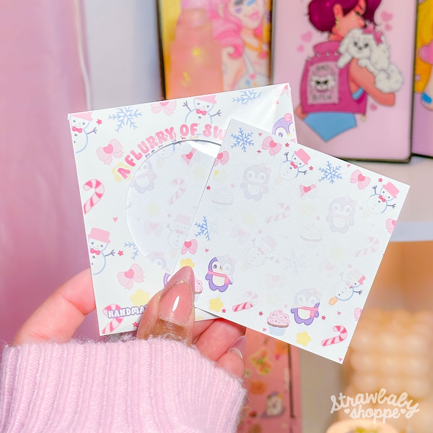 A Flurry of Sweets - 20 pg. Handmade Notepad