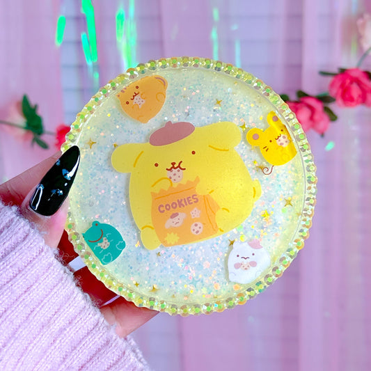 PomPom & Hims Cookies - Handmade Kawaii Coaster