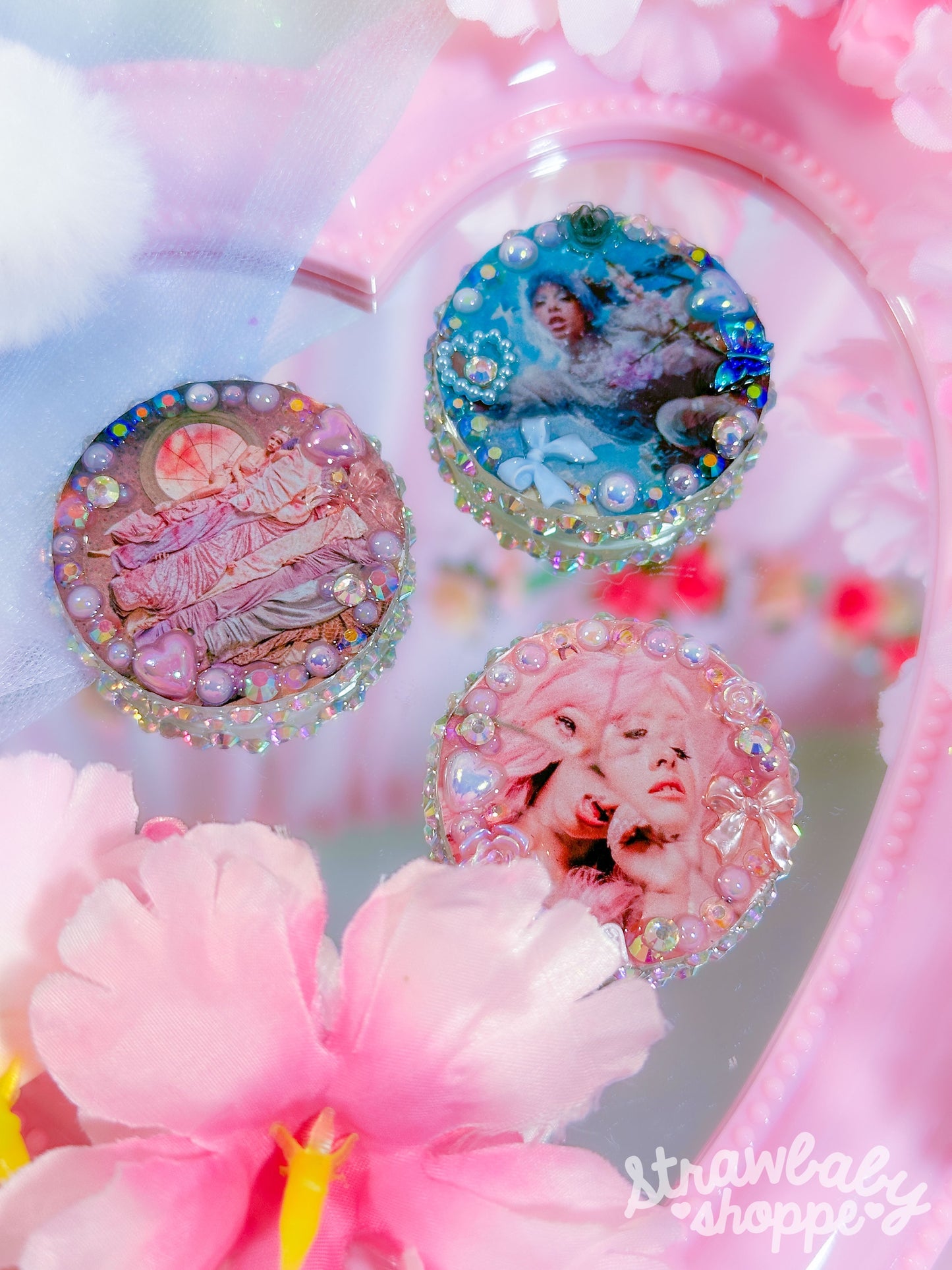 Character Poppies - Handmade Phone Accessories
