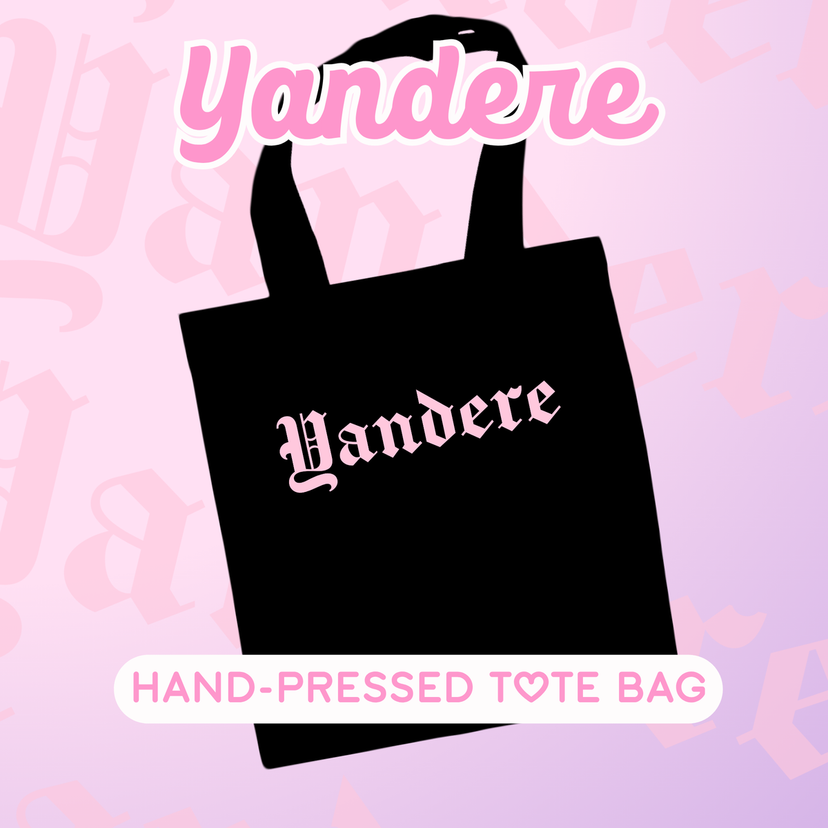 Yandere - Kawaii Tote Bag
