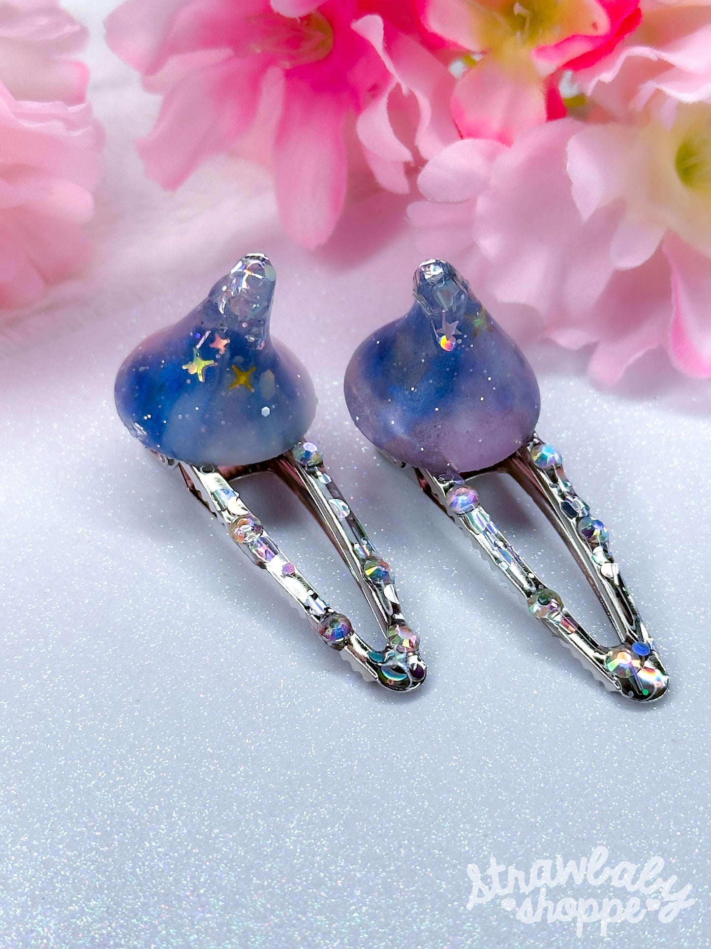 Karma - Short Horn Hair Clips