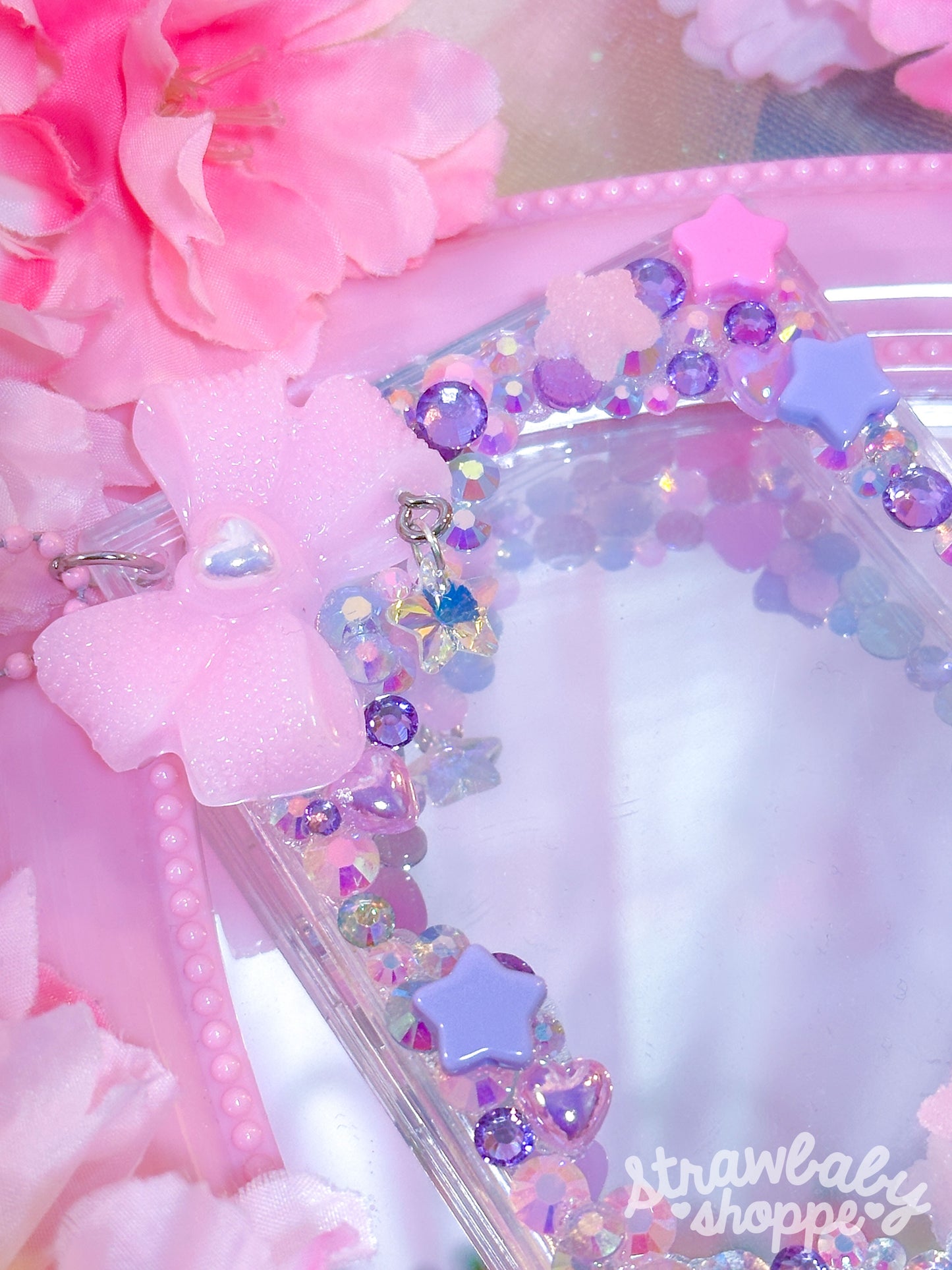 "Crushing on You" Decoden Photo/Collector Card Case