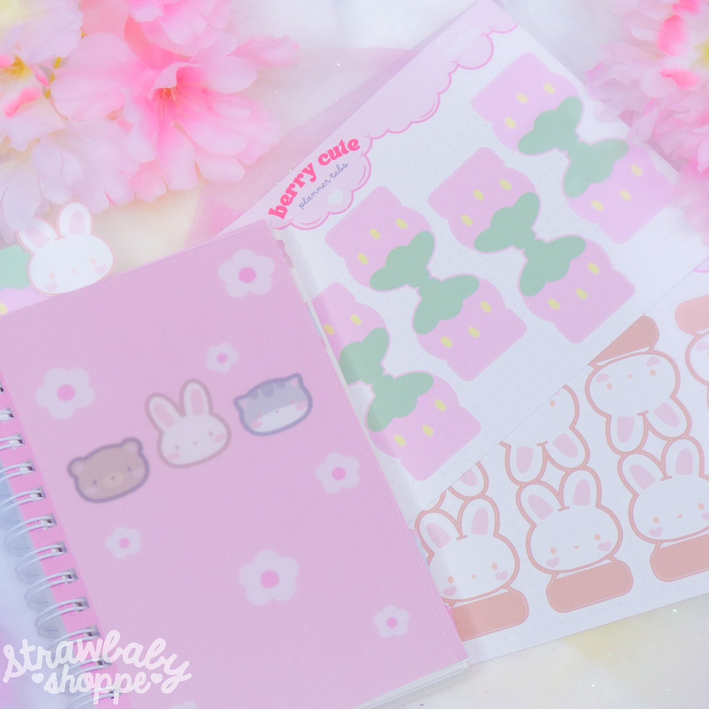 Cute Springtime Planner/Journal Tabs