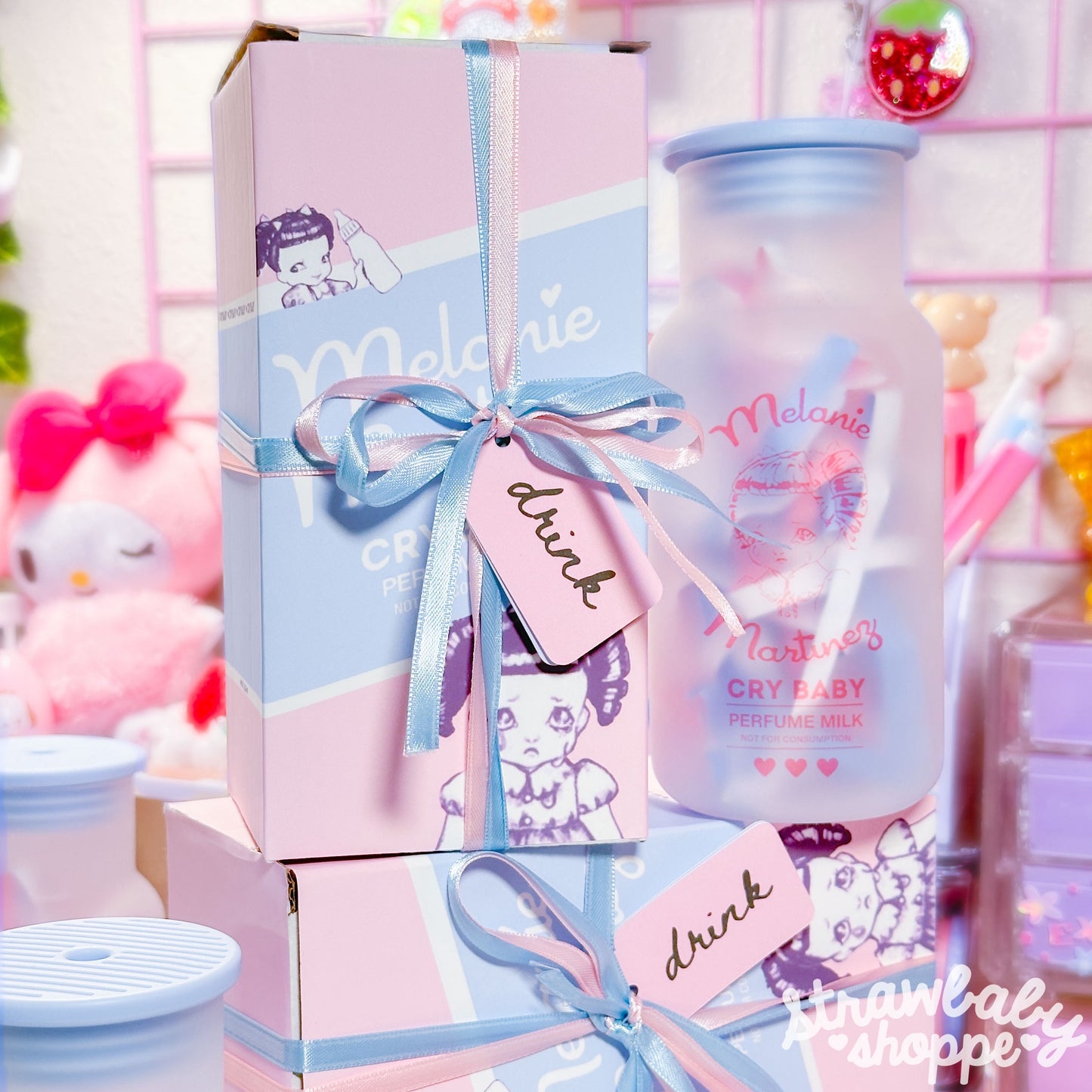 Crybaby Perfume Inspired Bottle - Blue or Pink (Made to Order)