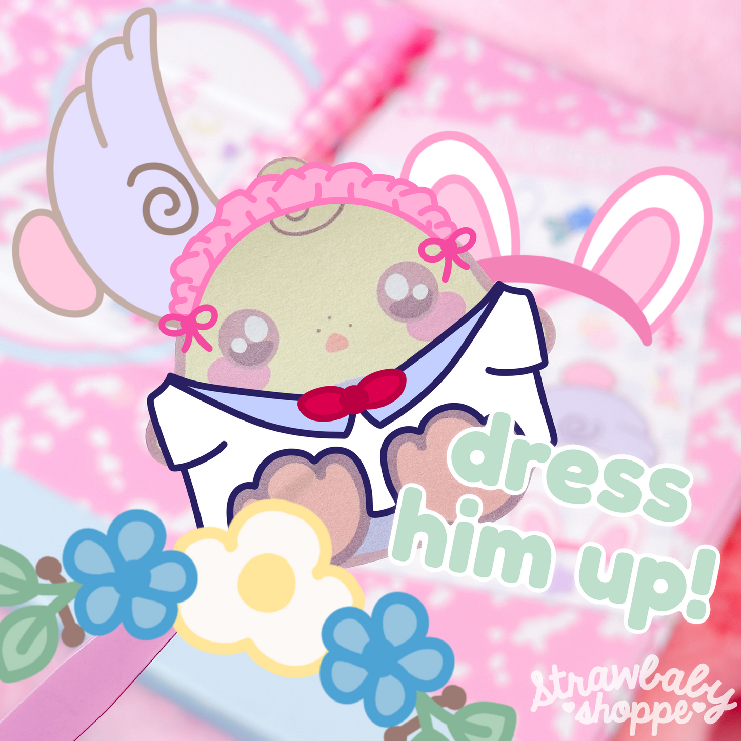 Bluu’s Closet Sticker Sheet - Kawaii Stickers - Original Character