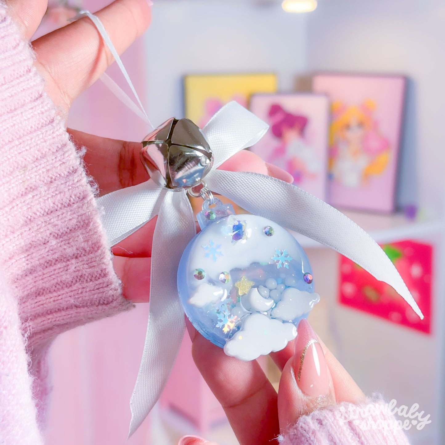 A Nostalgic Winter- Winter Shaker Ornament