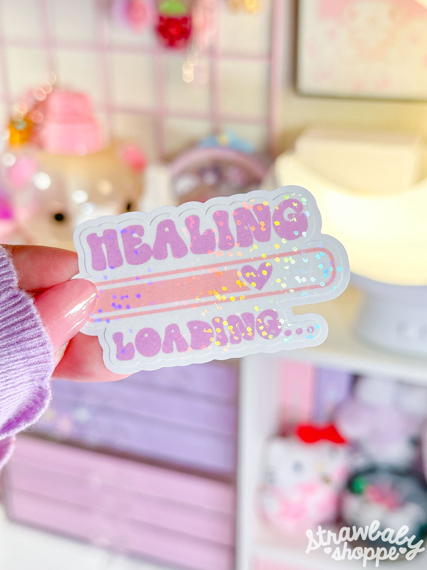 Healing...Loading Sticker