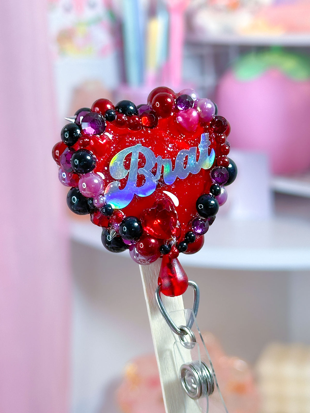 Brat - Retractable Badge Reel