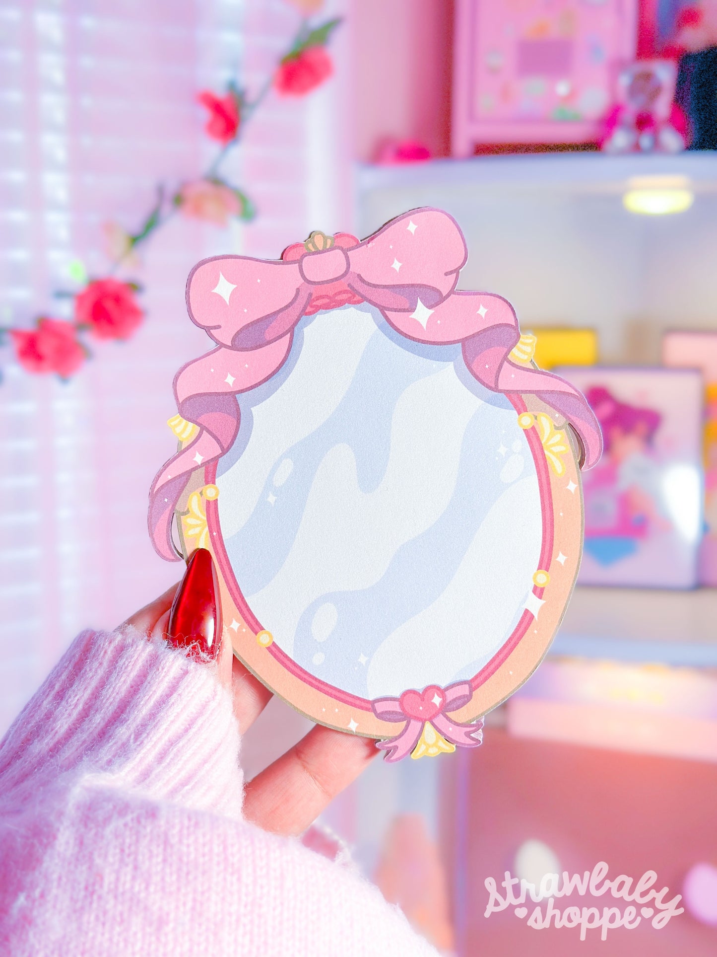Mirror, Mirror Notepad - 20 pg. Handmade Notepad