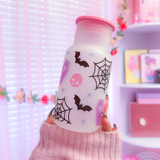 Cuties Halloween - Frosted Glass Cup (18oz)