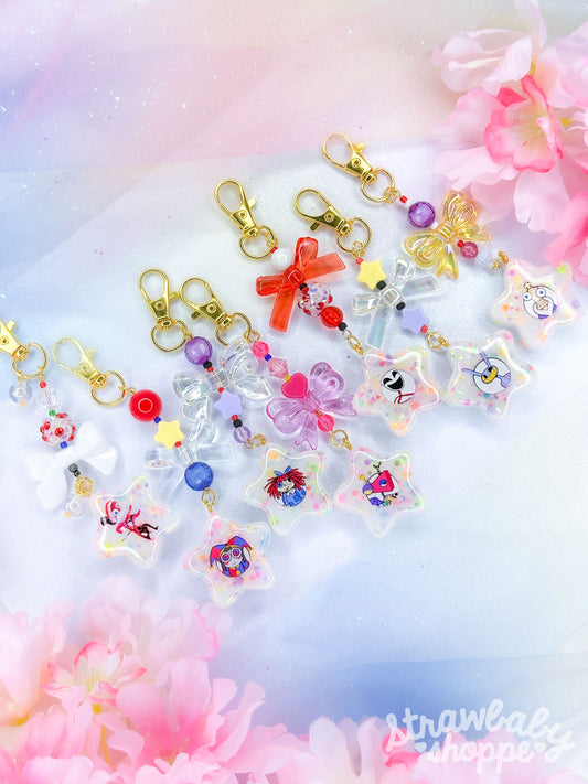 The Whole Circus - Deco Star Keychains
