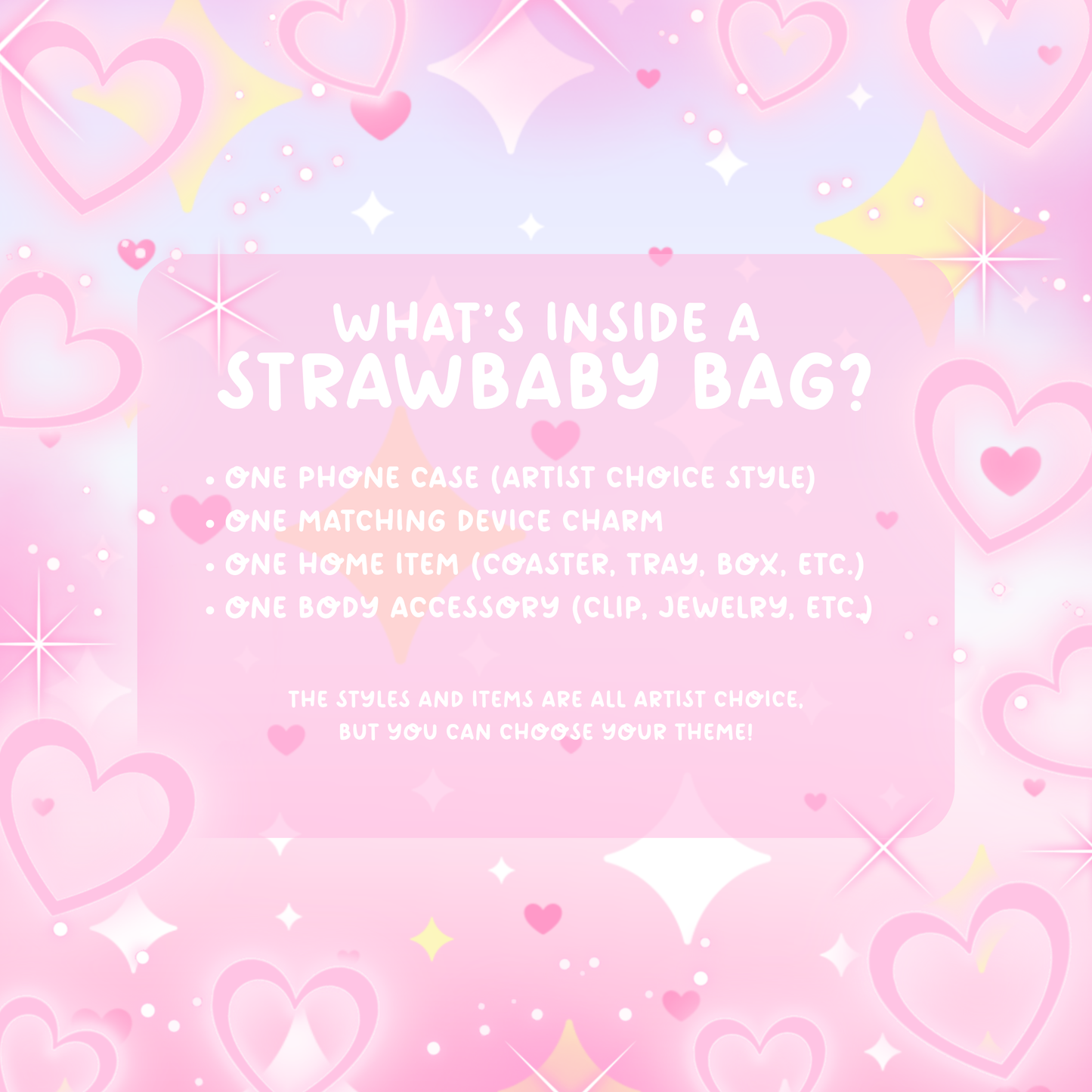 Official Strawbaby Bags - Original Strawbaby Kawaii Bundles (Handmade)
