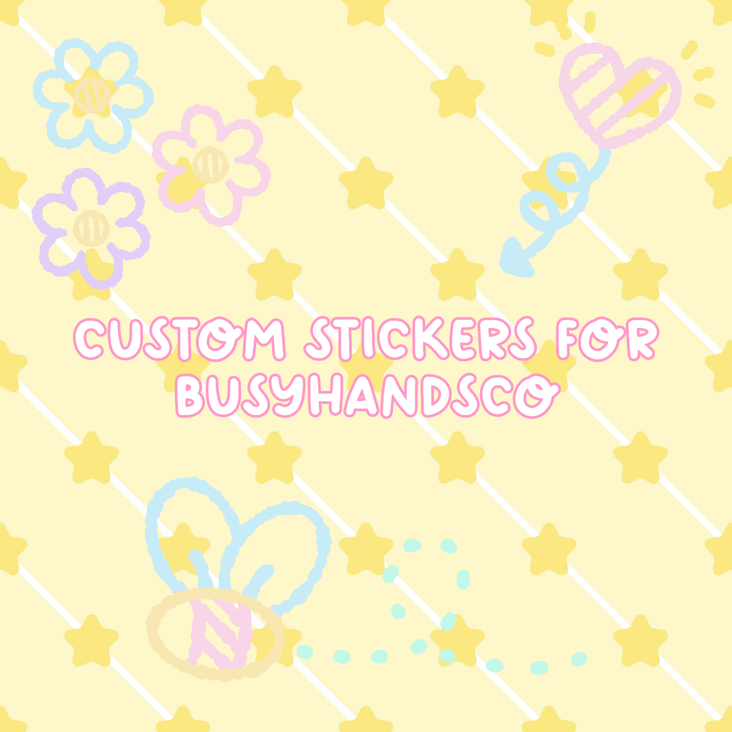 Custom Stickers for BusyHandsCo
