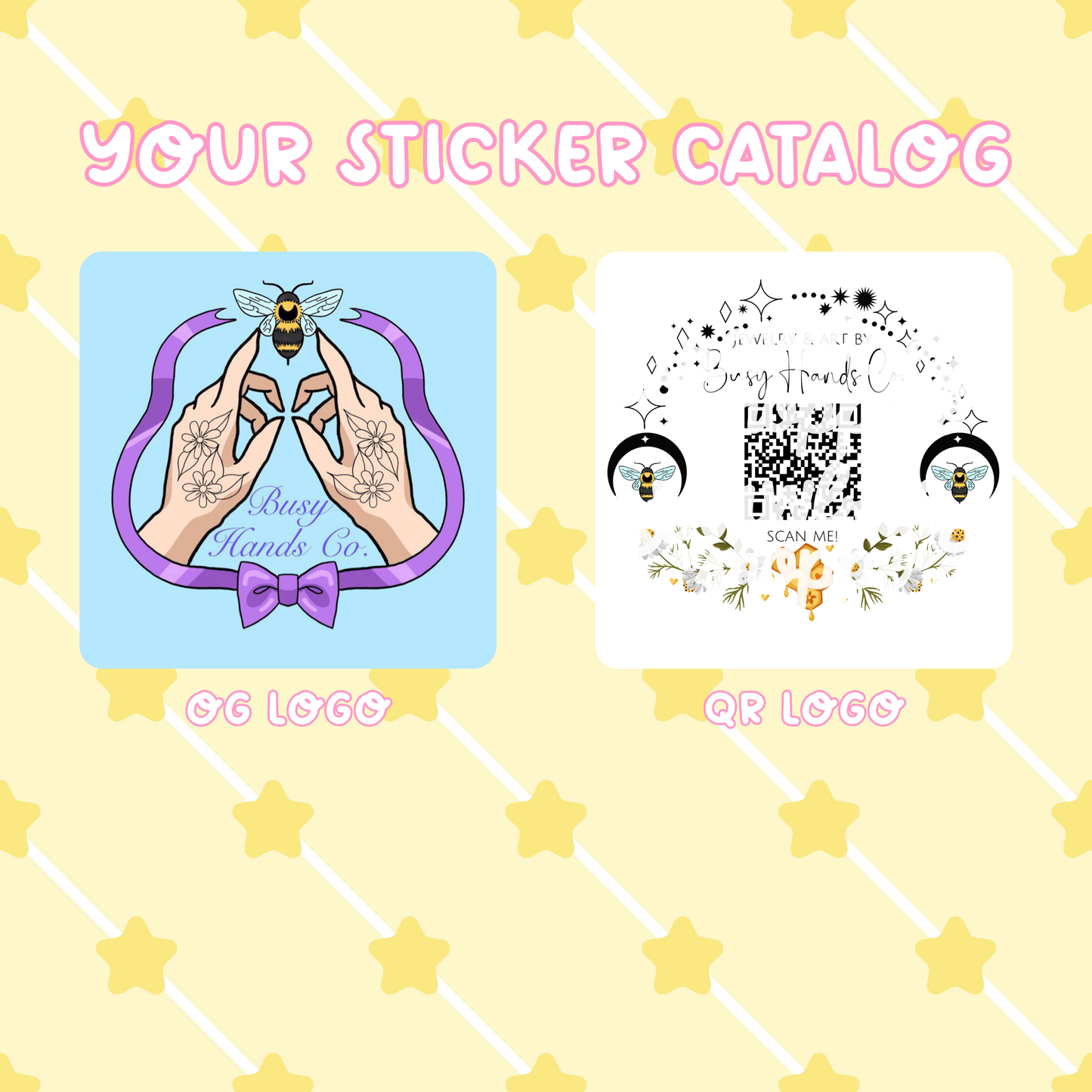 Custom Stickers for BusyHandsCo