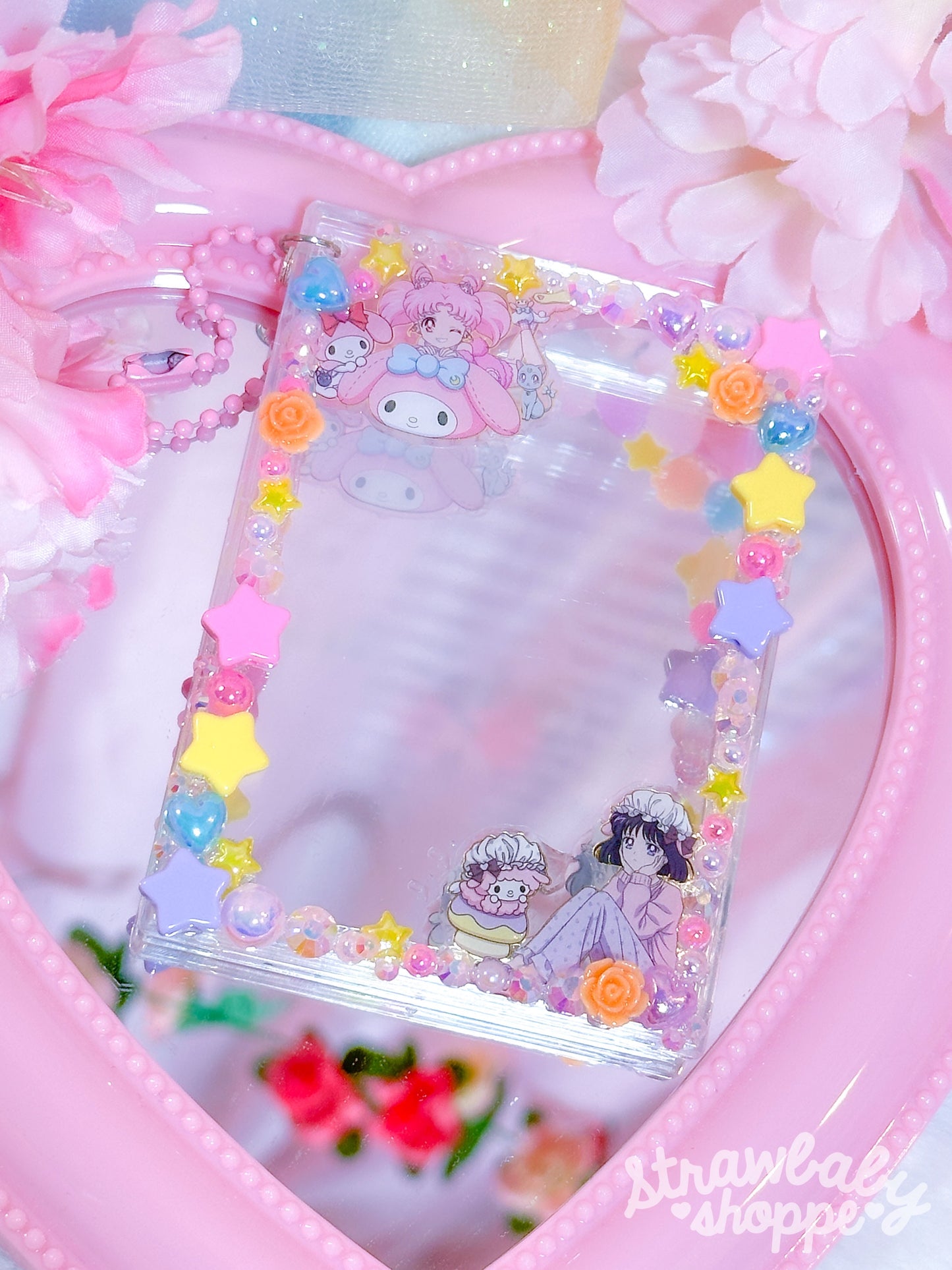 Magical Girl Sleepover Party ft. Melody & Friends - Decoden Photo/Collector Card Case