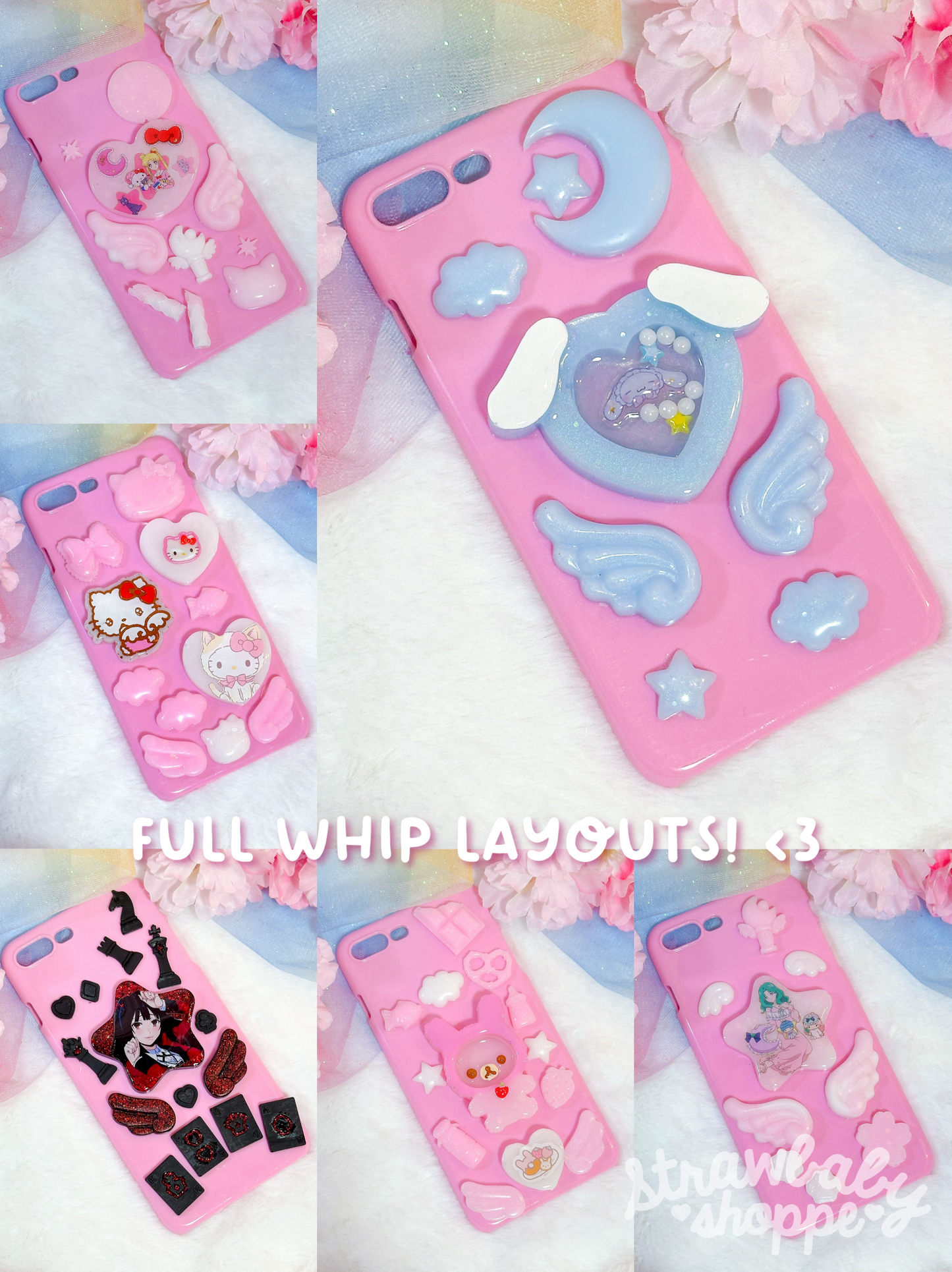 Full Whip Layouts - Kawaii & Anime