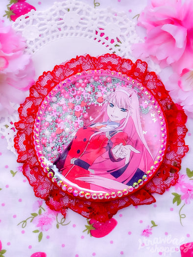 Zero Two Dry Shaker Laced Coaster