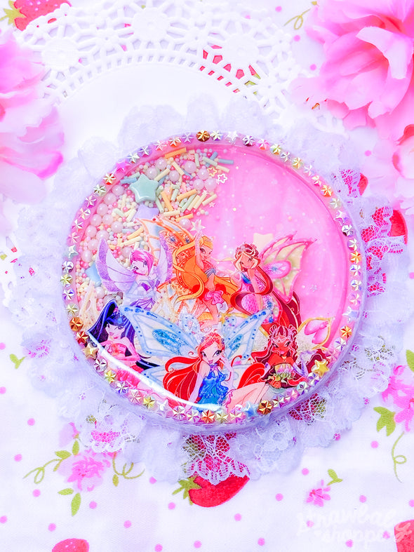 Winx Club Dry Shaker Laced Coaster